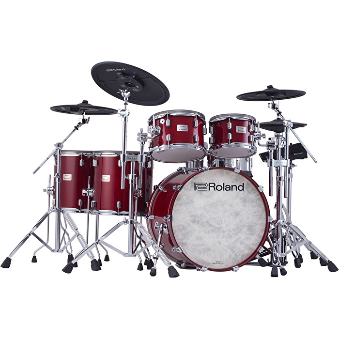 ROLAND VAD716 V-Drums Acoustic Design Gloss Cherry Elektronik Davul Seti